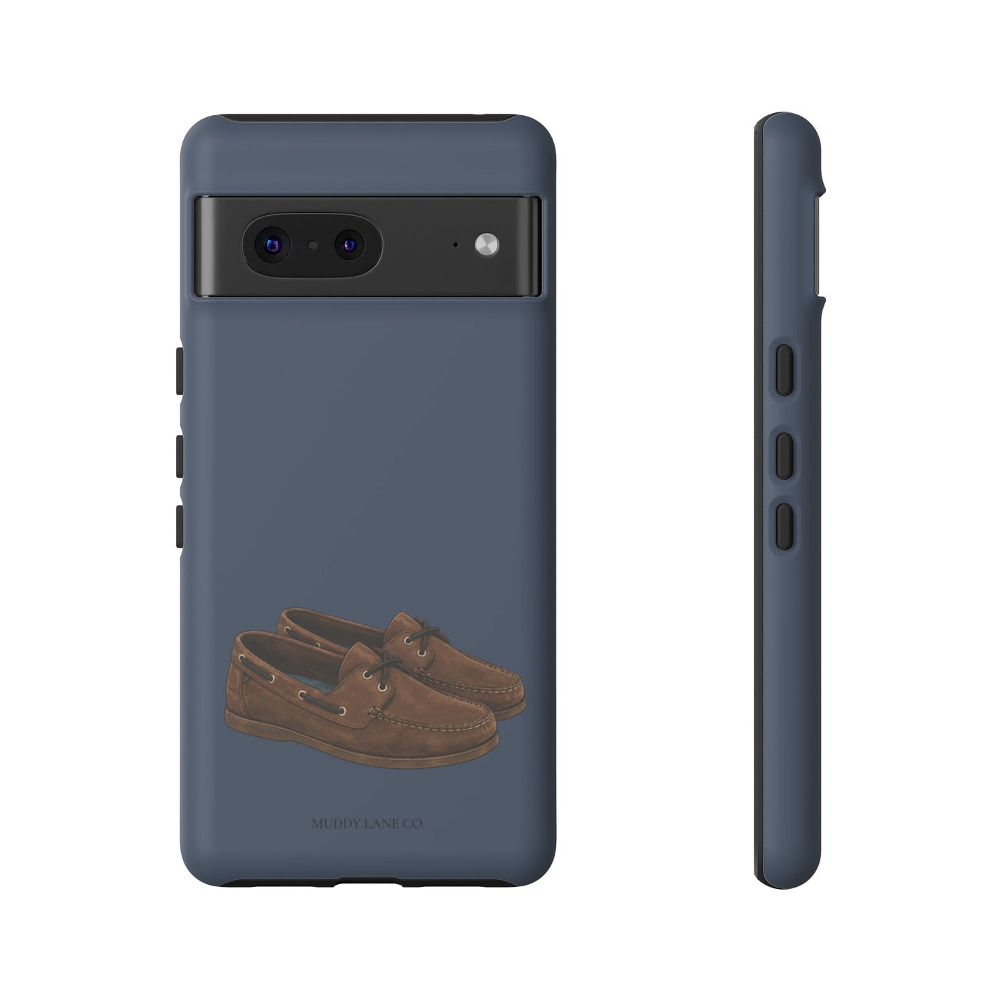 Deck Shoes Tough Phone Case in Deep Navy Matte