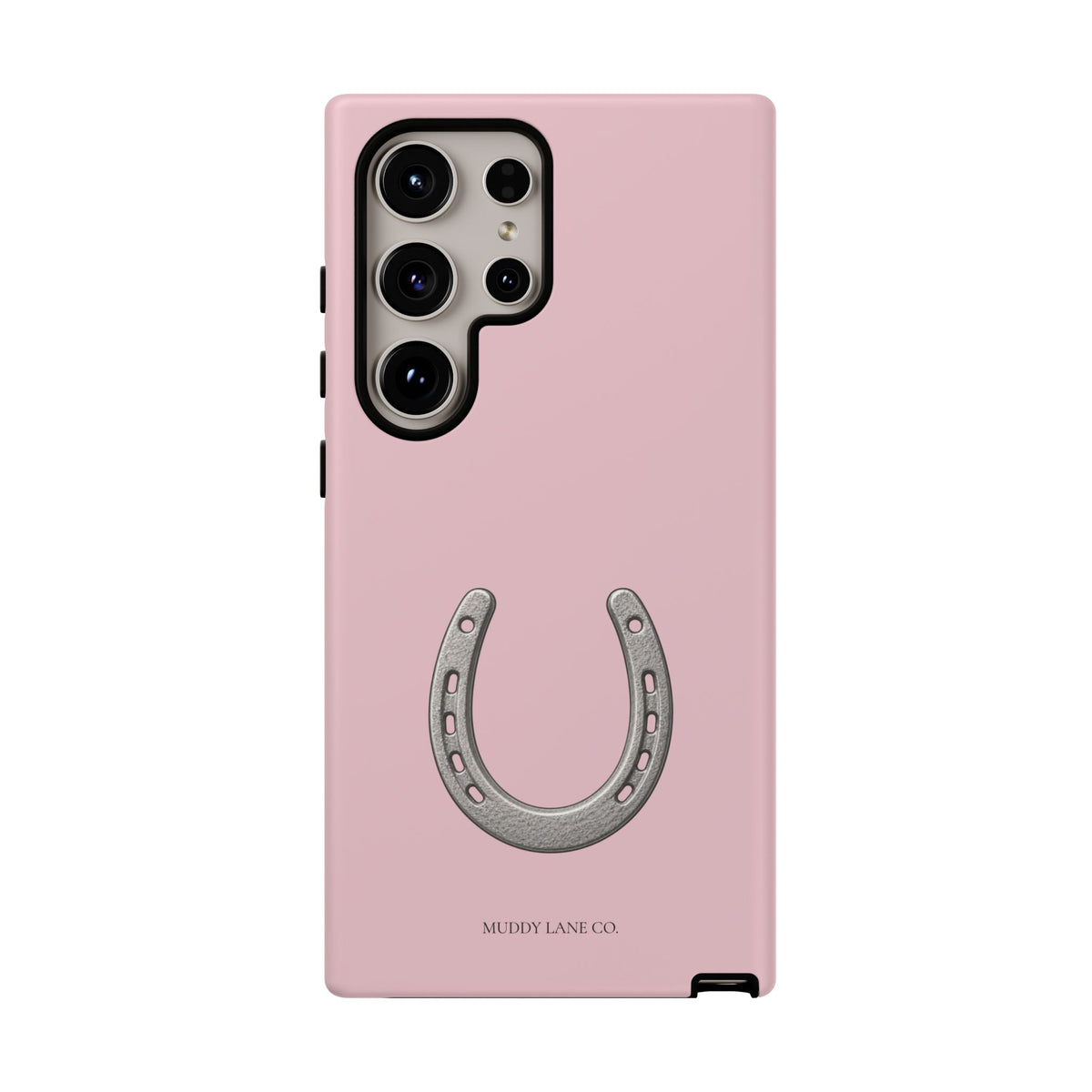 Horseshoe Tough Phone Case in Soft Rosette Pink Matte