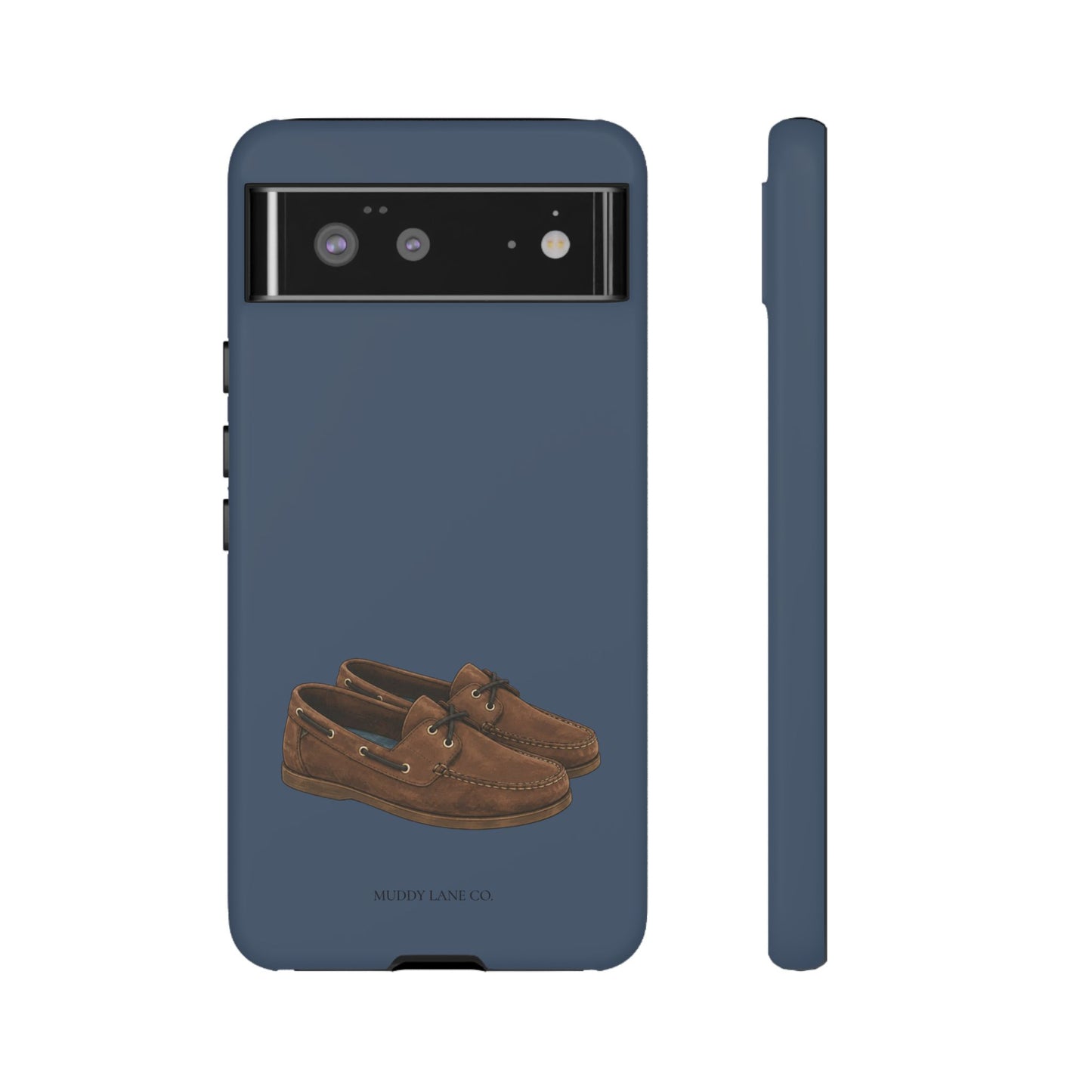 Deck Shoes Tough Phone Case in Deep Navy Matte