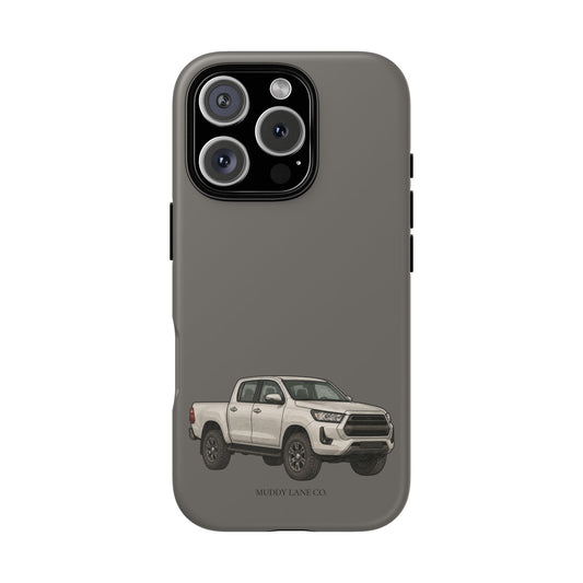 Farm Truck Tough Phone Case in Dark Grey Matte