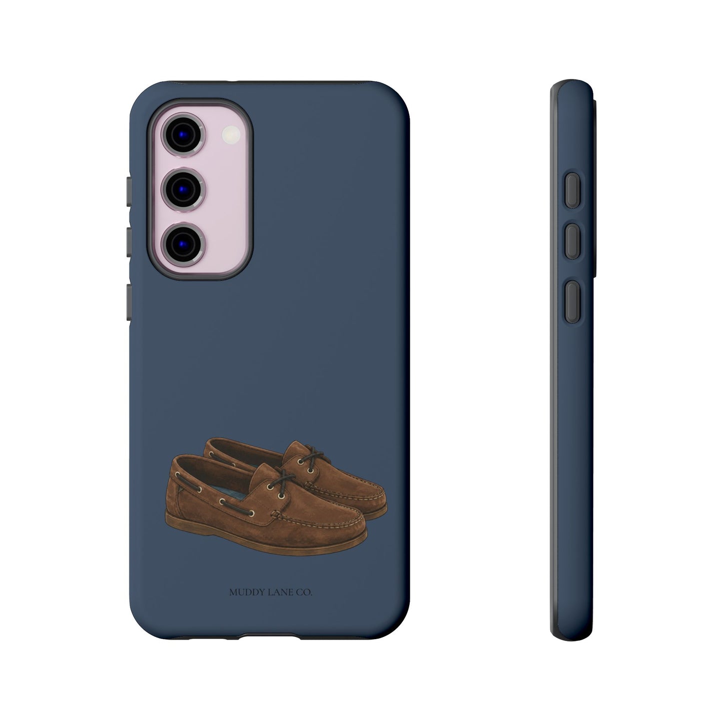 Deck Shoes Tough Phone Case in Deep Navy Matte