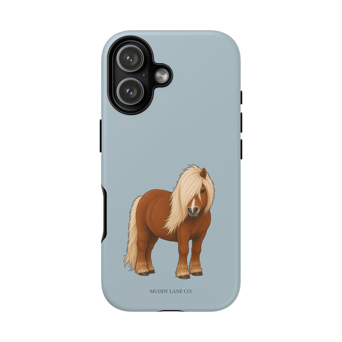 Shetty Tough Phone Case in Dusty Blue Matte