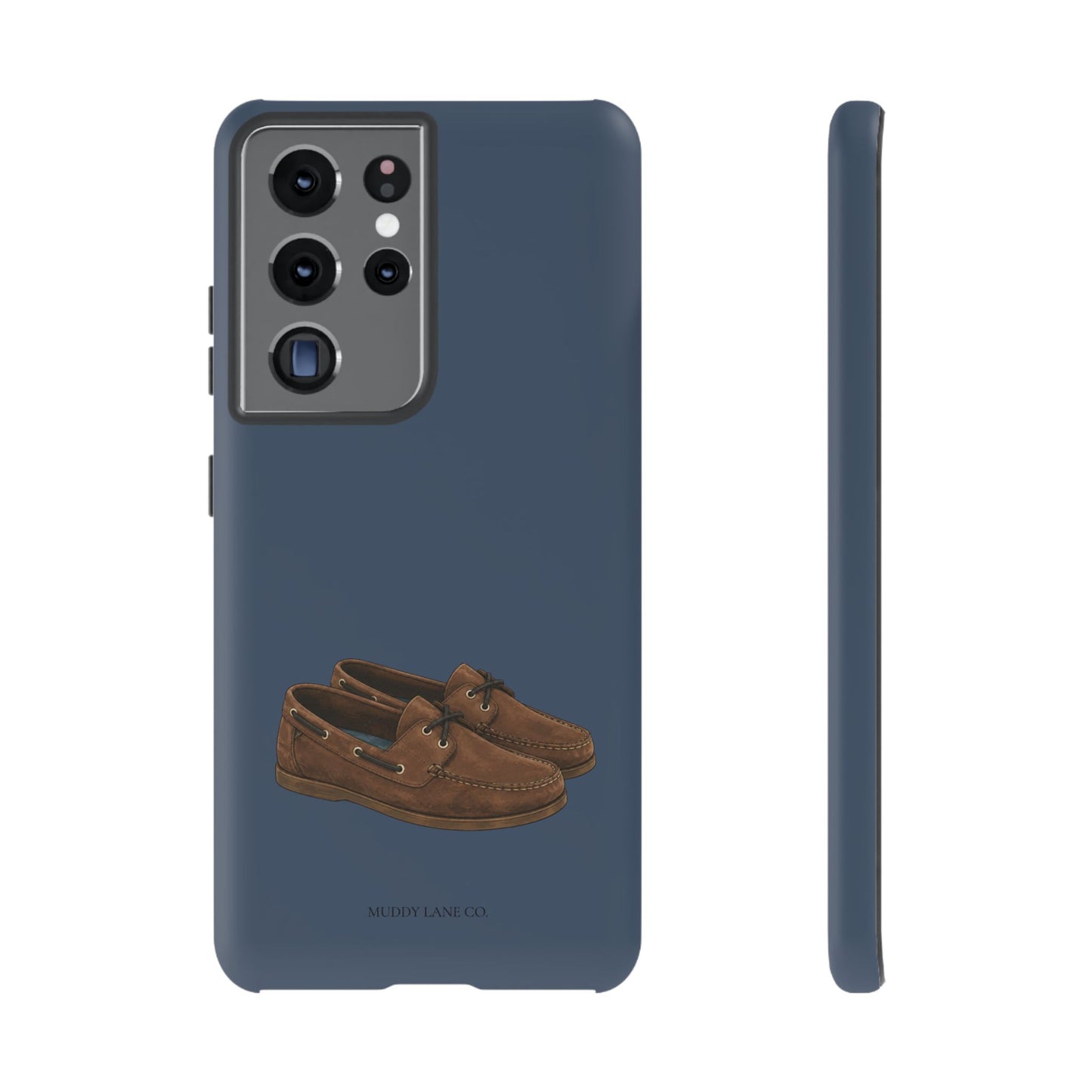 Deck Shoes Tough Phone Case in Deep Navy Matte