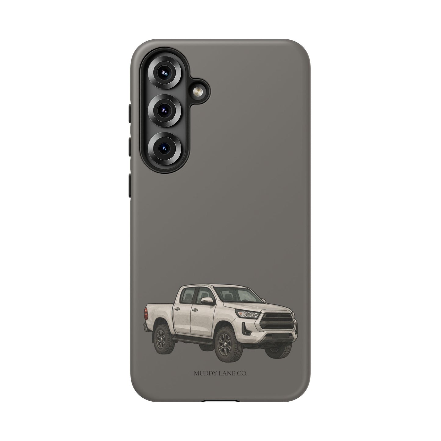 Farm Truck Tough Phone Case in Dark Grey Matte