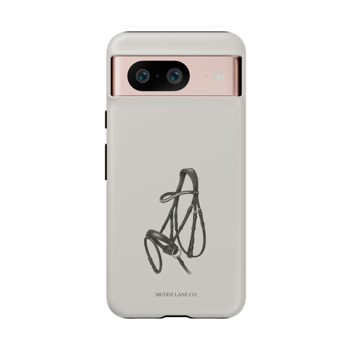 Bridle Tough Phone Case in Soft Grey Matte