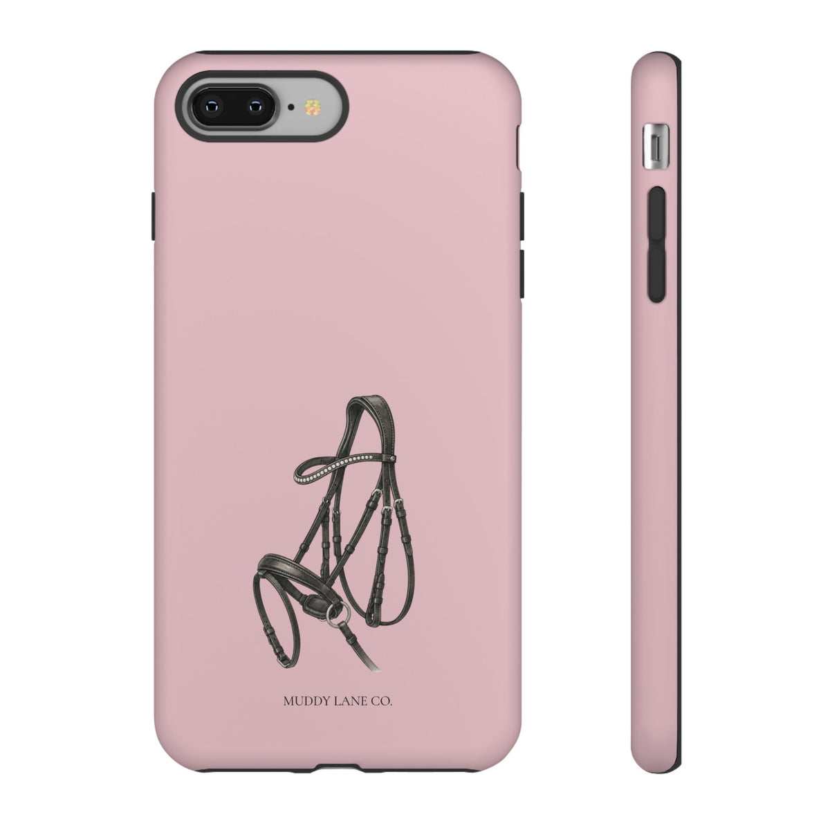 Horse Bridle phone case in Soft Rosette Pink by Muddy Lane Co, photo 3