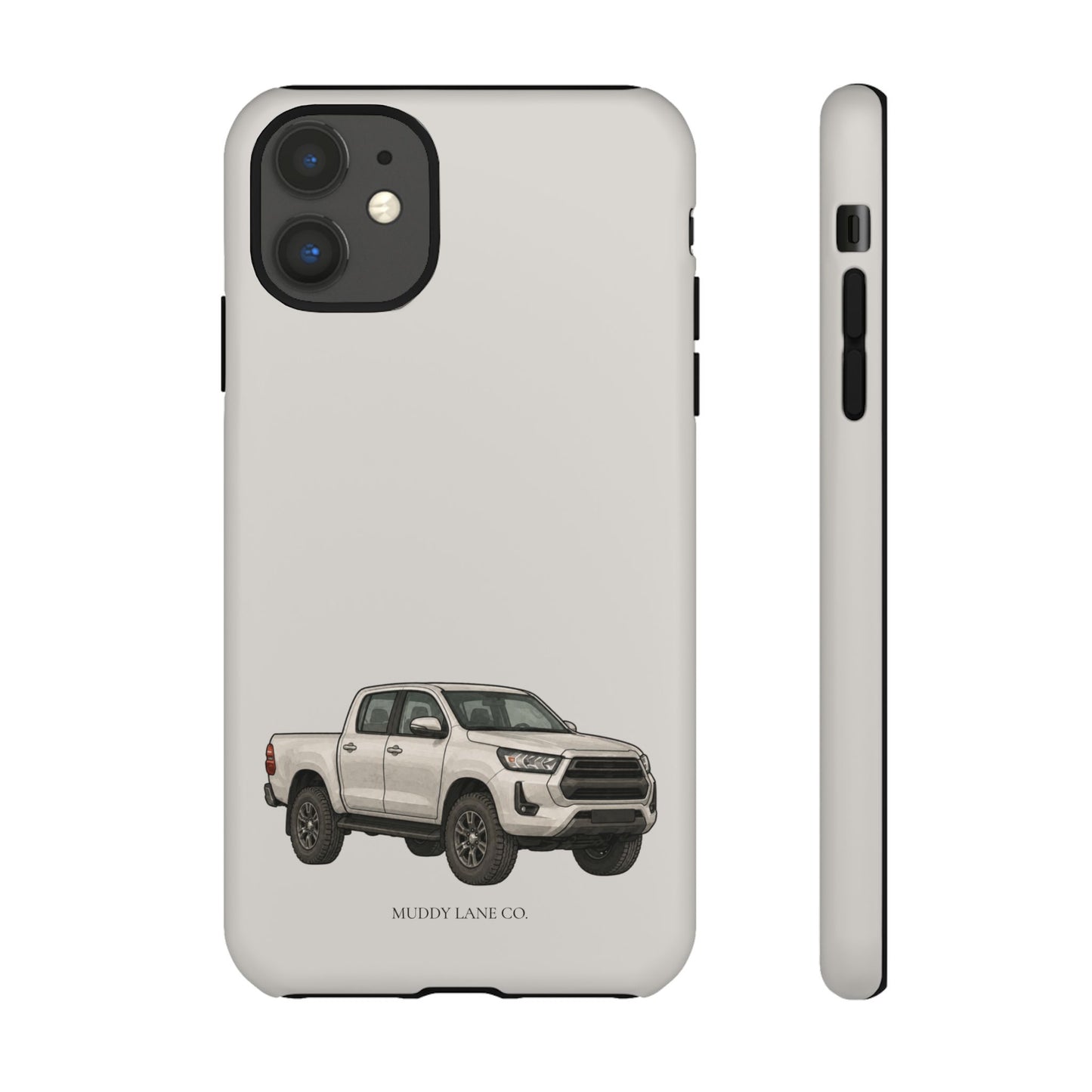 Farm Truck Tough Phone Case in Soft Grey Matte