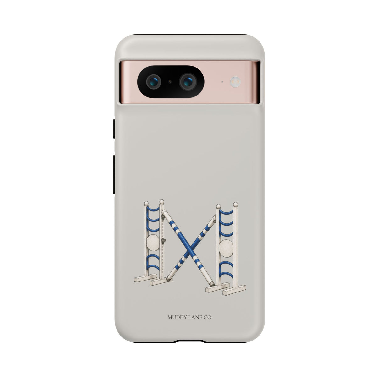 Show Jump Tough Phone Case in Soft Grey Matte