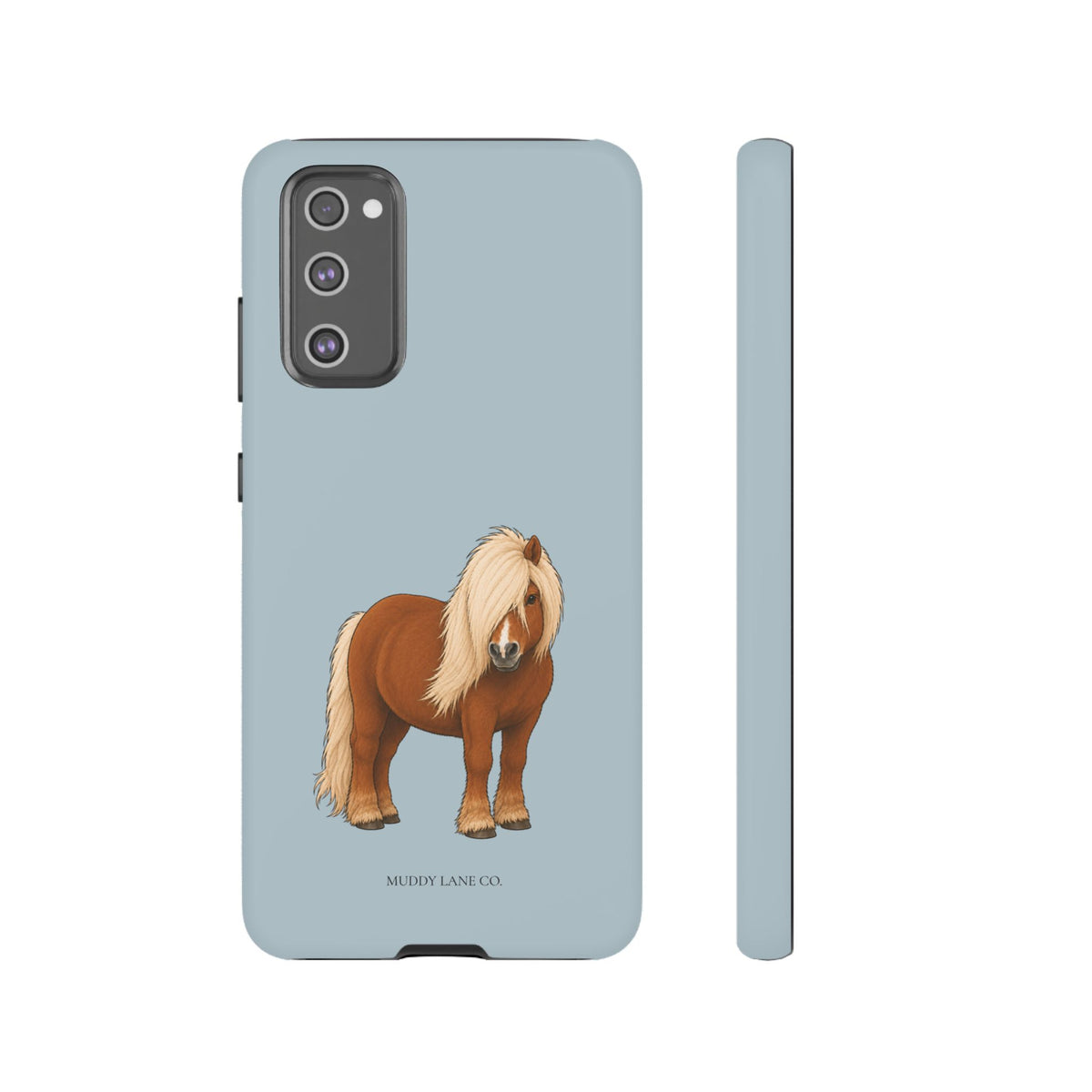 Shetty Tough Phone Case in Dusty Blue Matte