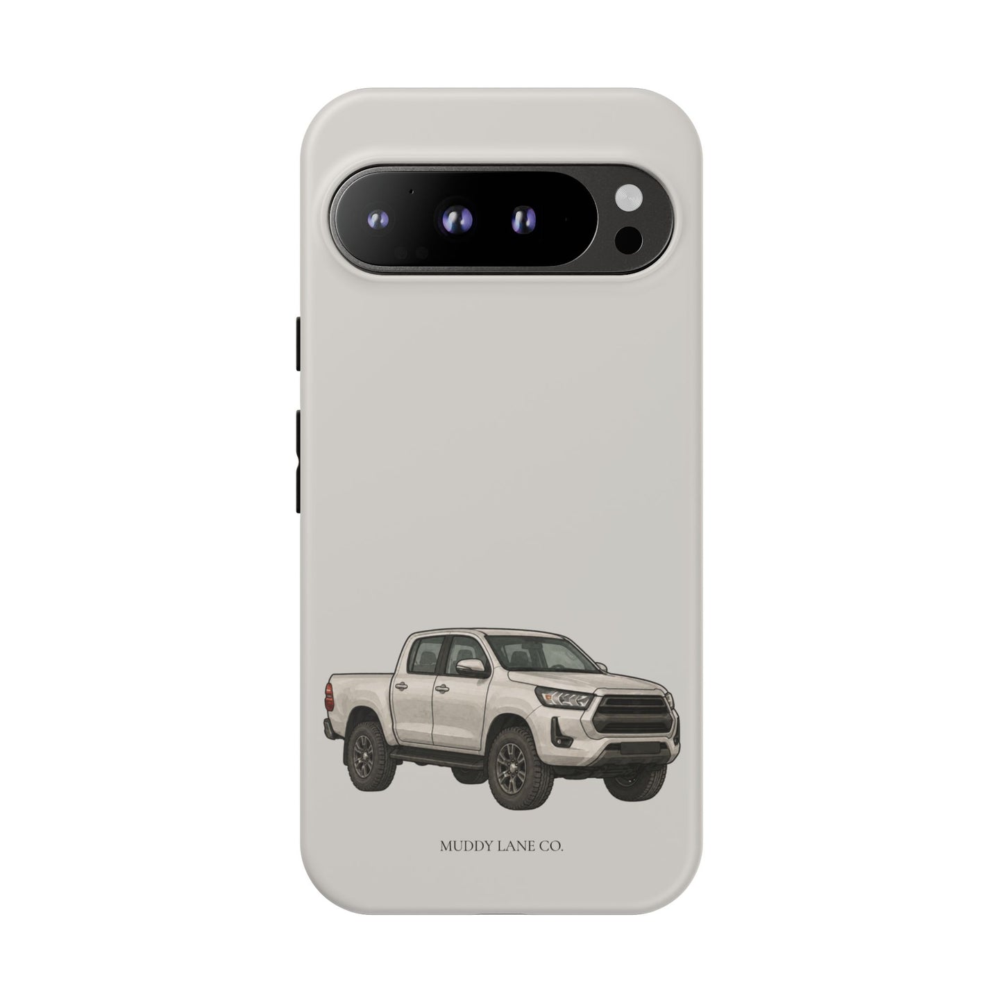 Farm Truck Tough Phone Case in Soft Grey Matte