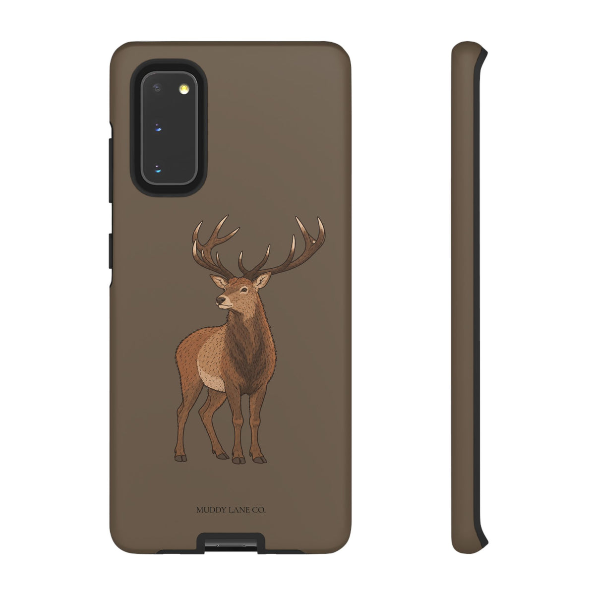 Stag Tough Phone Case in Taupe Brown Matte