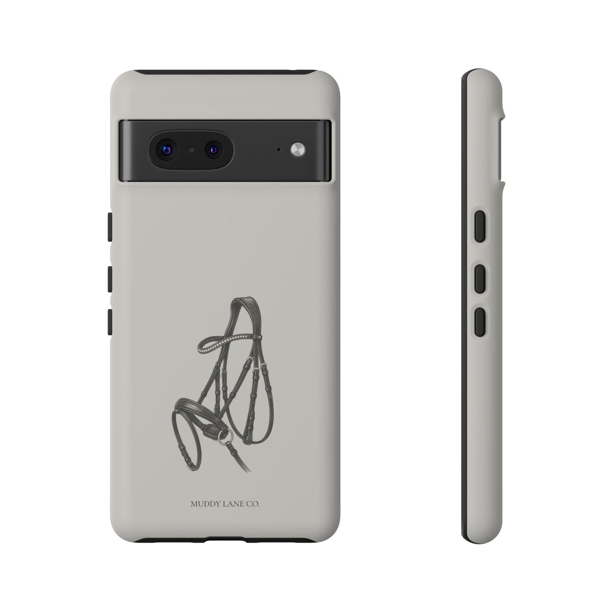 Bridle Tough Phone Case in Soft Grey Matte
