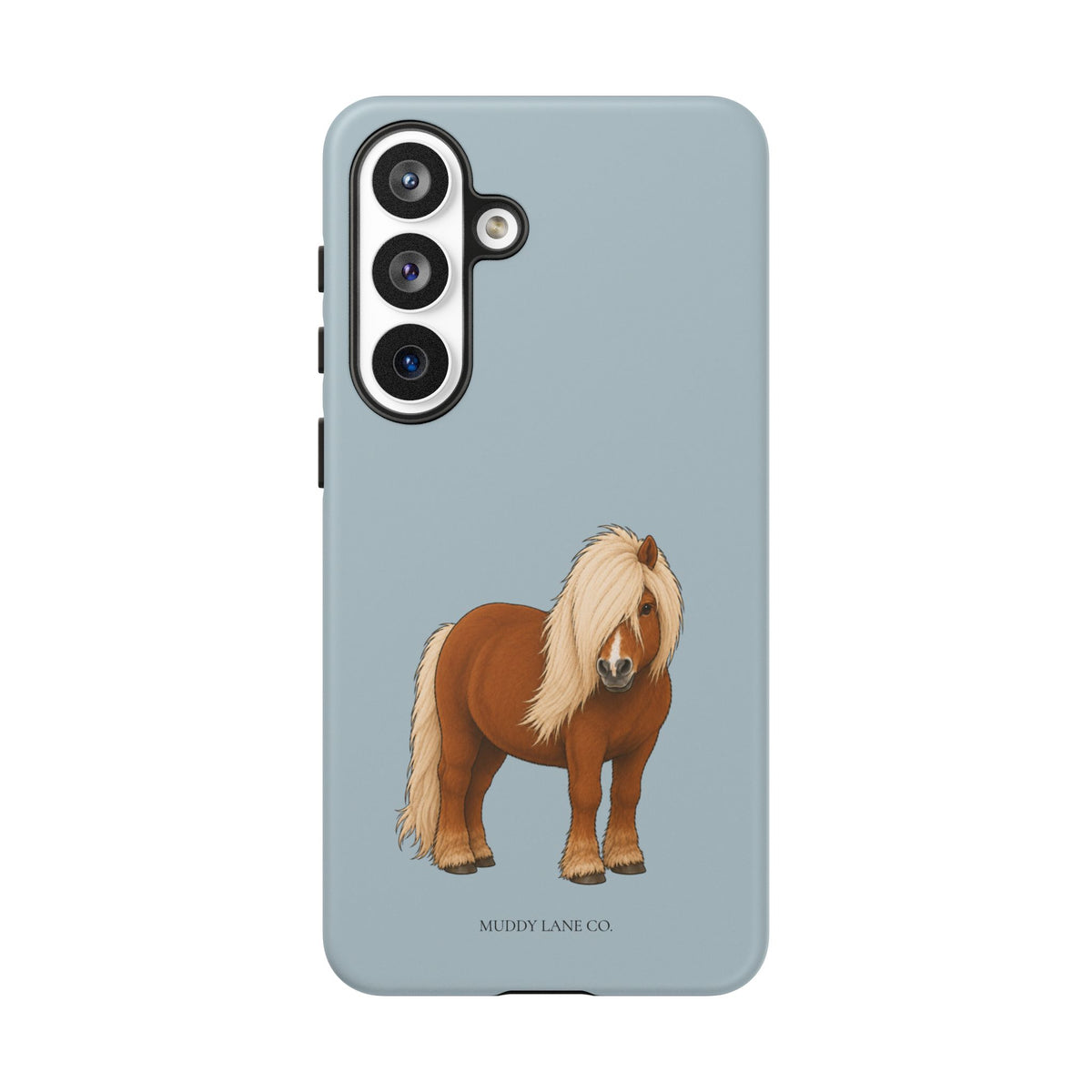 Shetty Tough Phone Case in Dusty Blue Matte