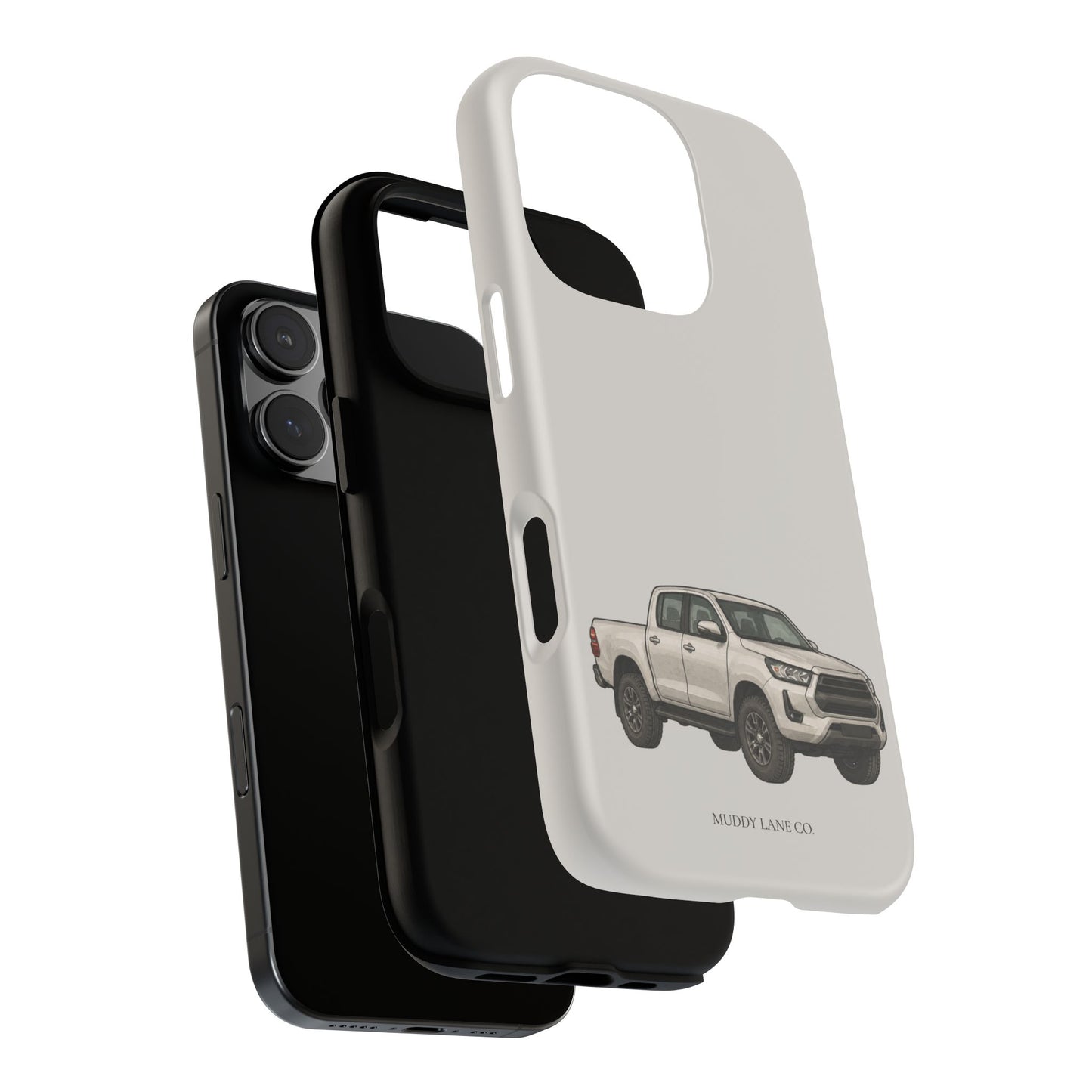 Farm Truck Tough Phone Case in Soft Grey Matte