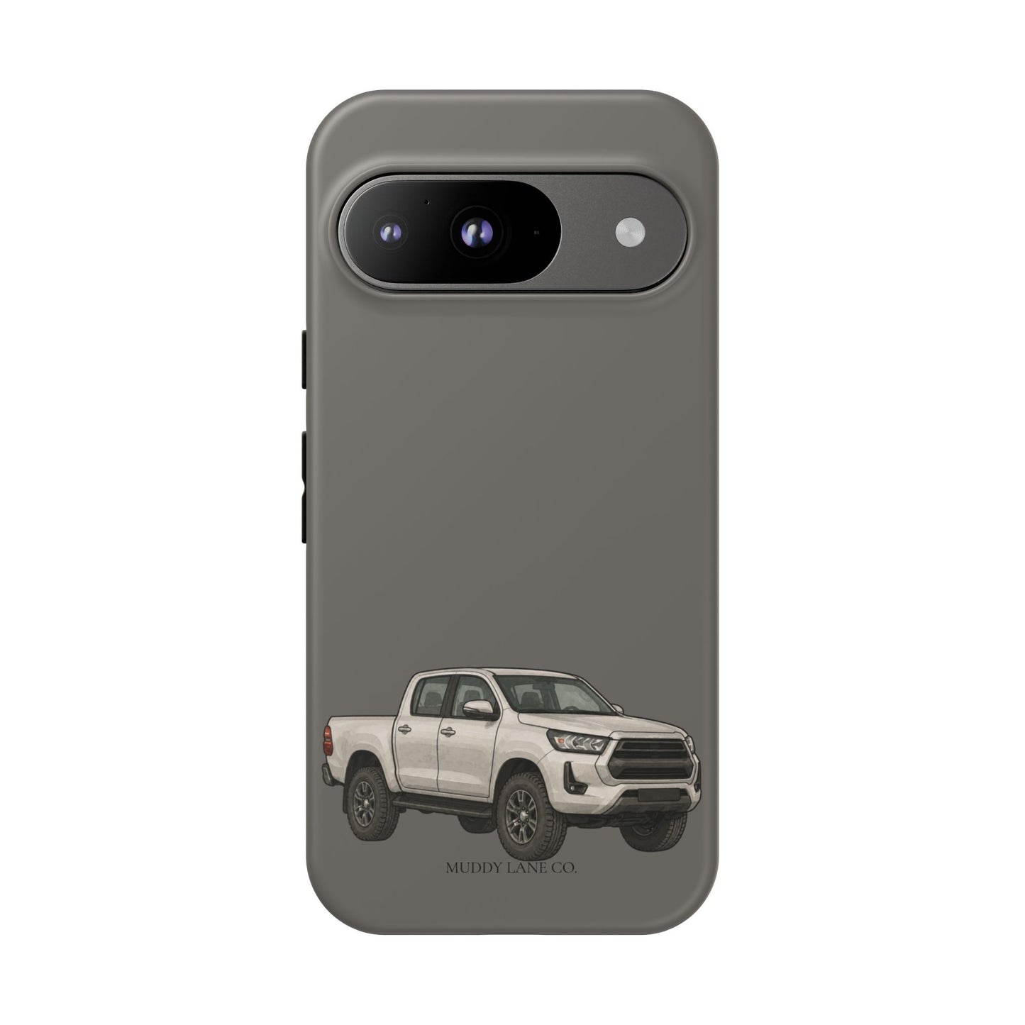 Farm Truck Tough Phone Case in Dark Grey Matte