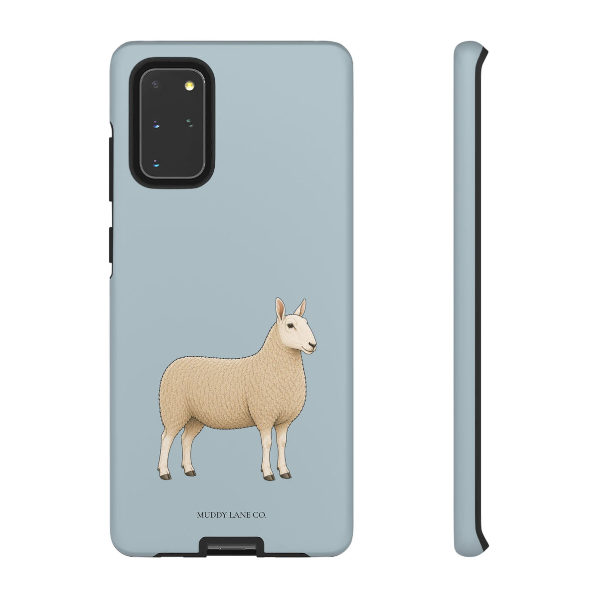Border Leicester Tough Phone Case in Dusty Blue Matte