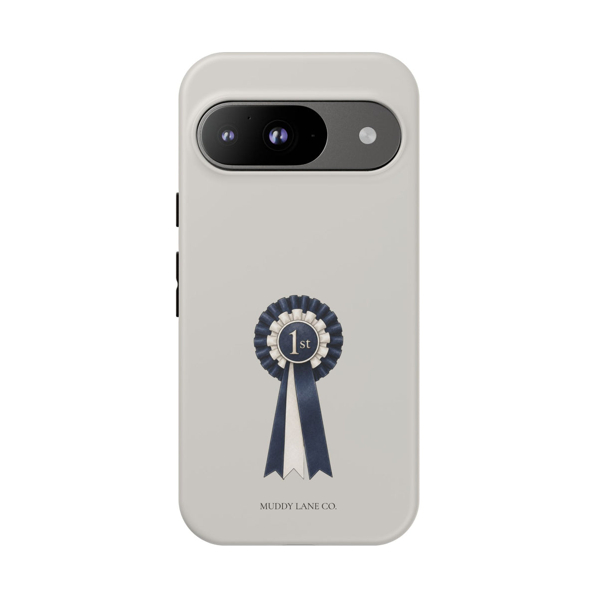 Rosette Tough Phone Case in Soft Grey Matte