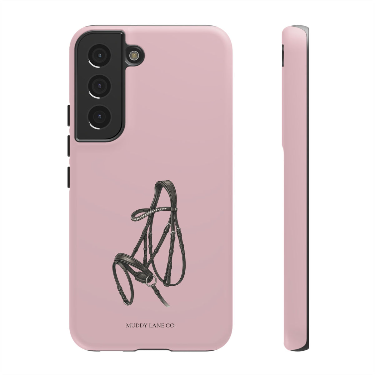 Bridle Tough Phone Case in Soft Rosette Pink Matte