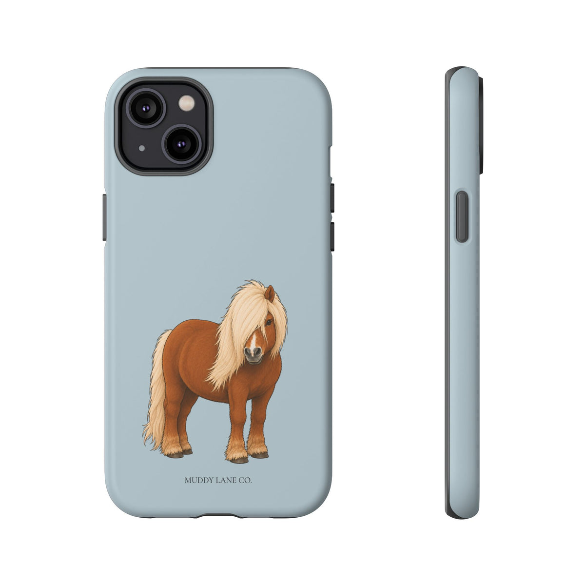 Shetty Tough Phone Case in Dusty Blue Matte