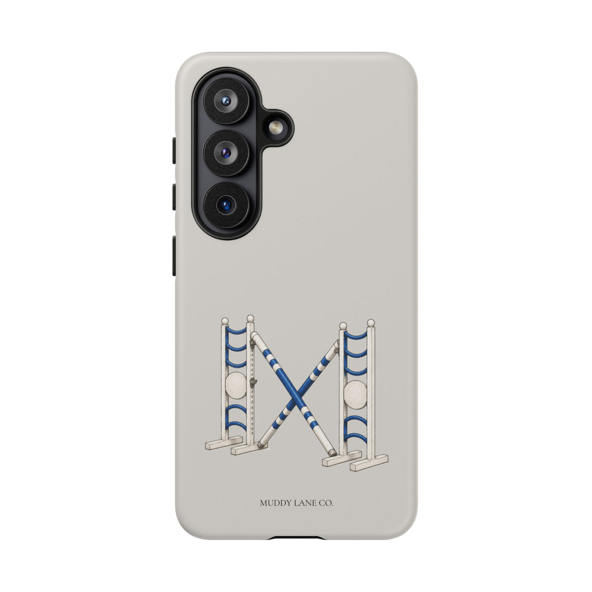 Show Jump Tough Phone Case in Soft Grey Matte