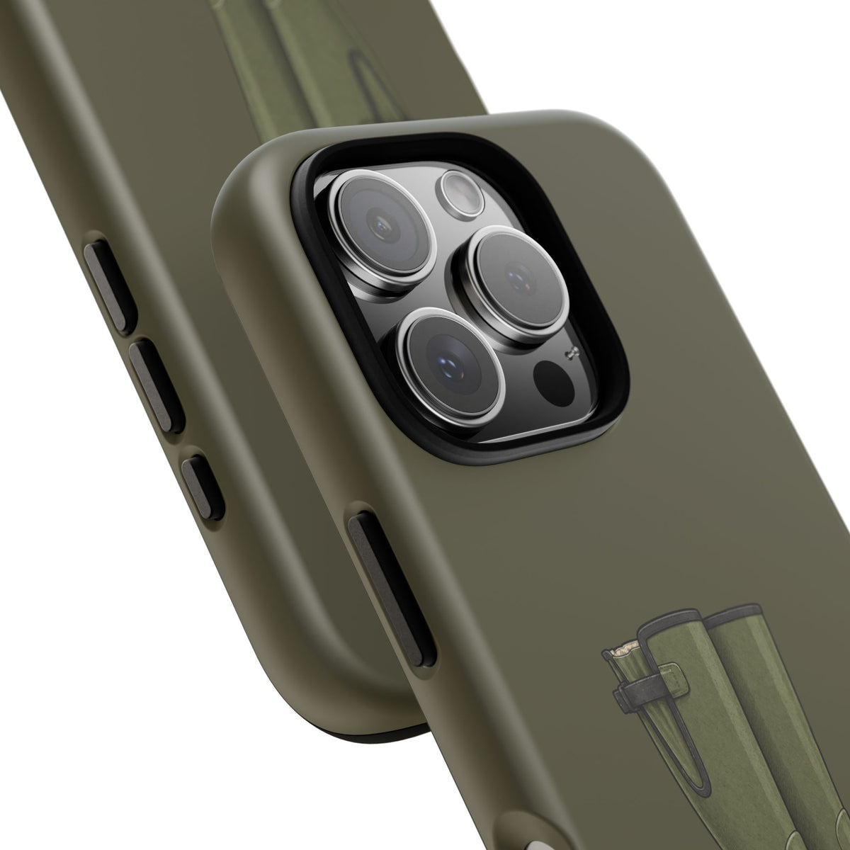 Wellies Tough Phone Case in Muddy Green Matte
