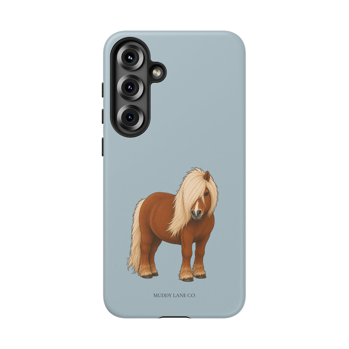 Shetty Tough Phone Case in Dusty Blue Matte
