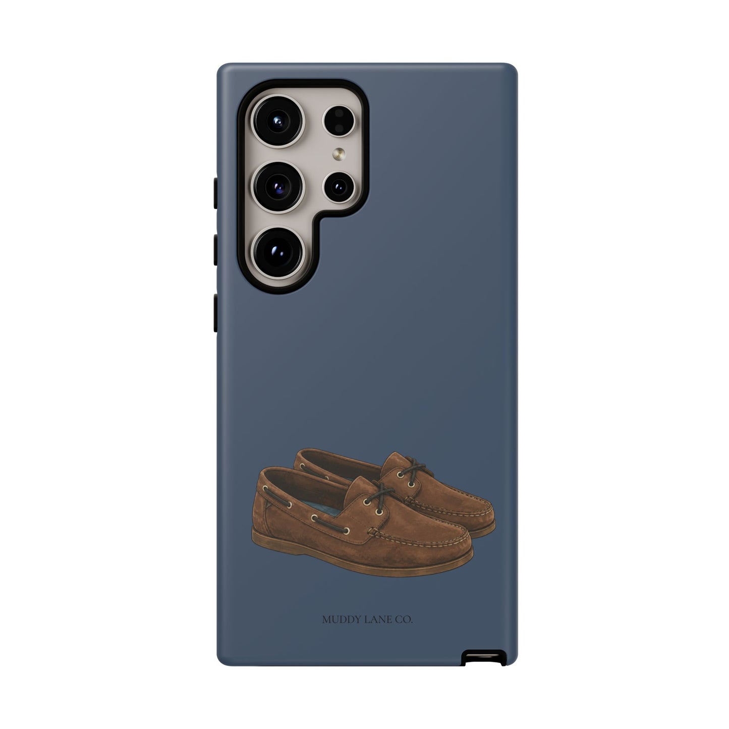 Deck Shoes Tough Phone Case in Deep Navy Matte