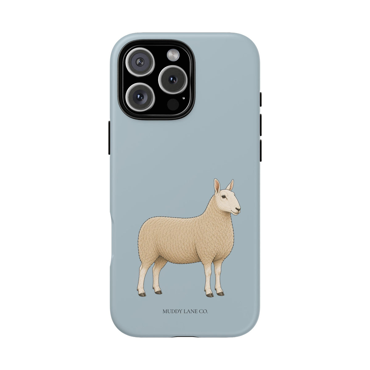 Border Leicester Tough Phone Case in Dusty Blue Matte
