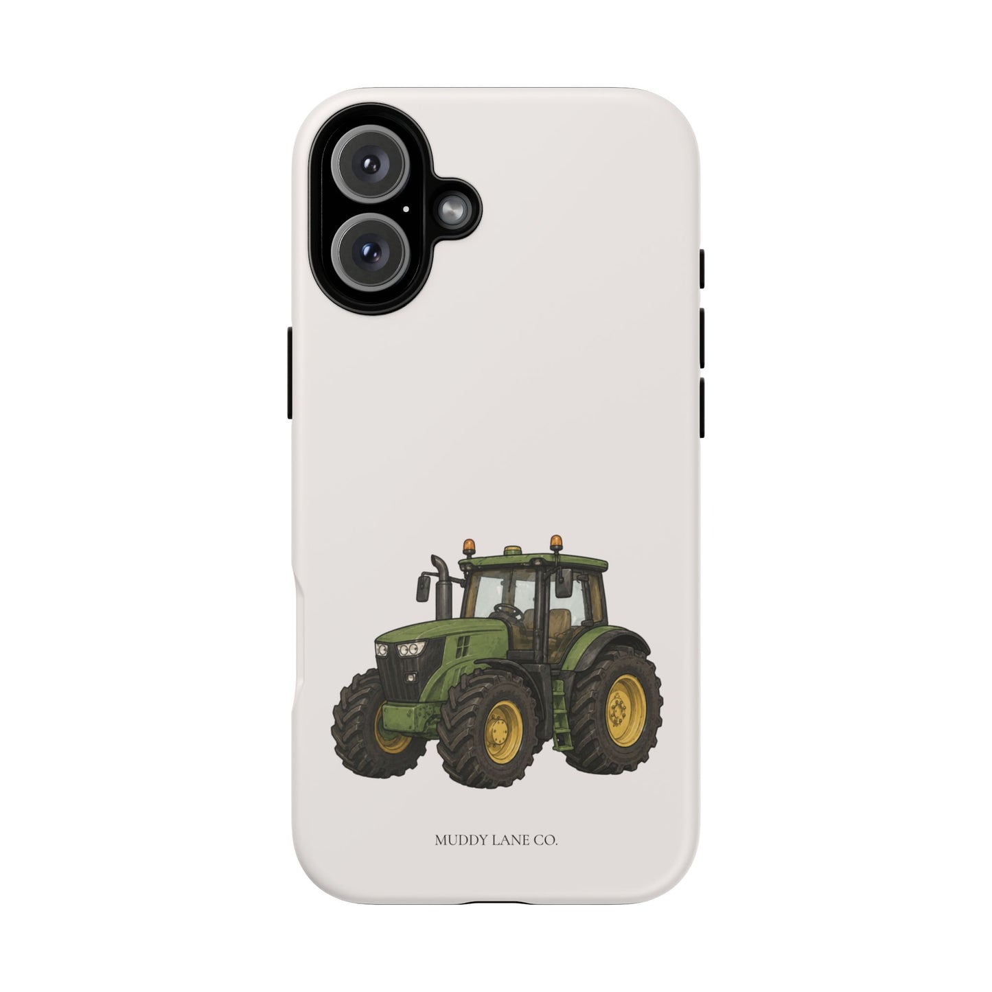 Tractor Tough Phone Case in Warm Cream Matte