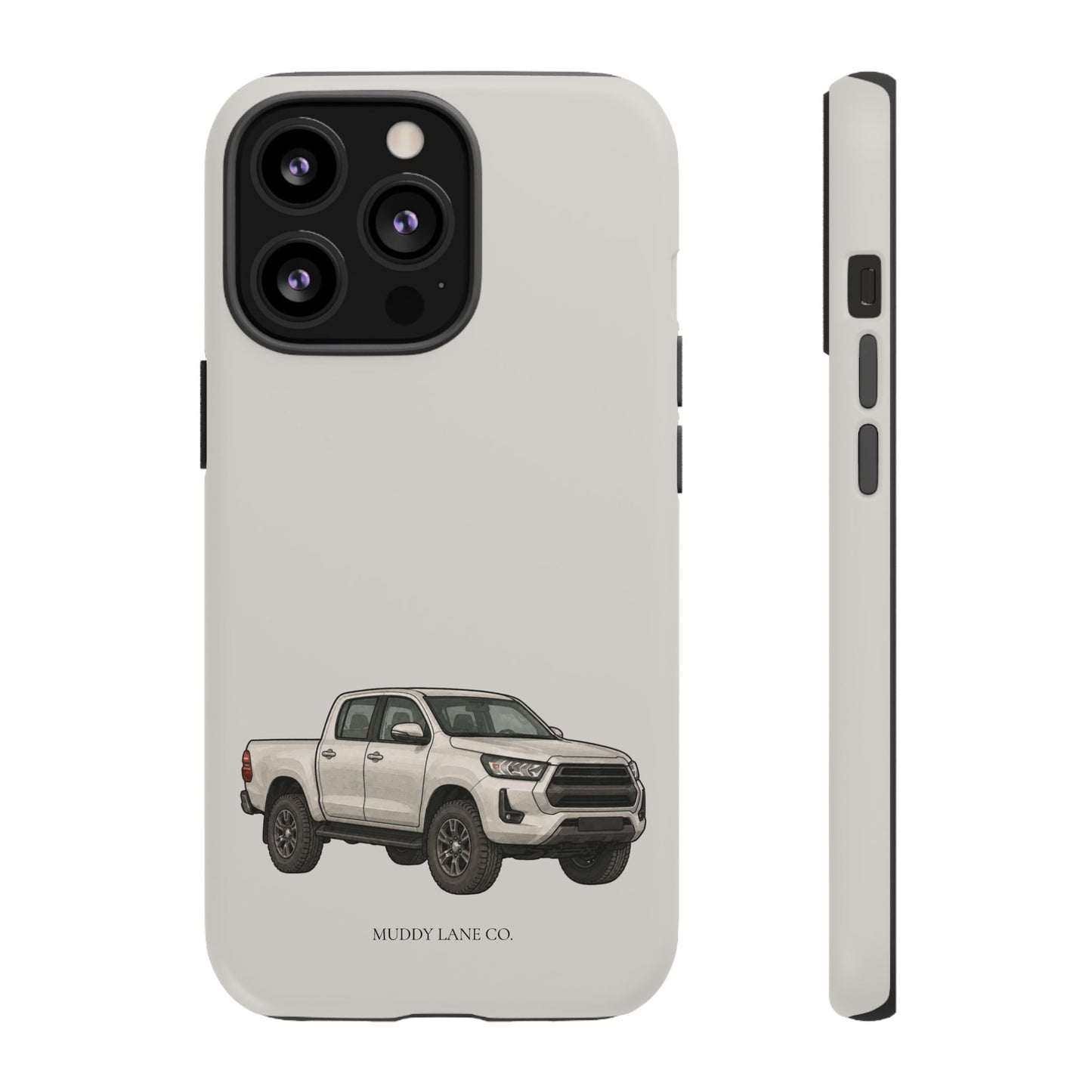 Farm Truck Tough Phone Case in Soft Grey Matte