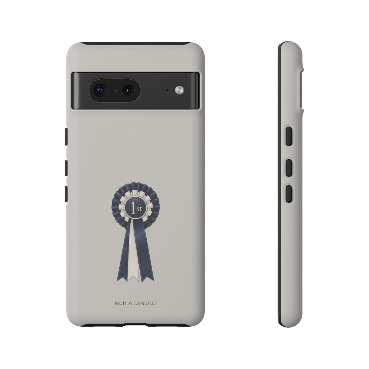 Rosette Tough Phone Case in Soft Grey Matte