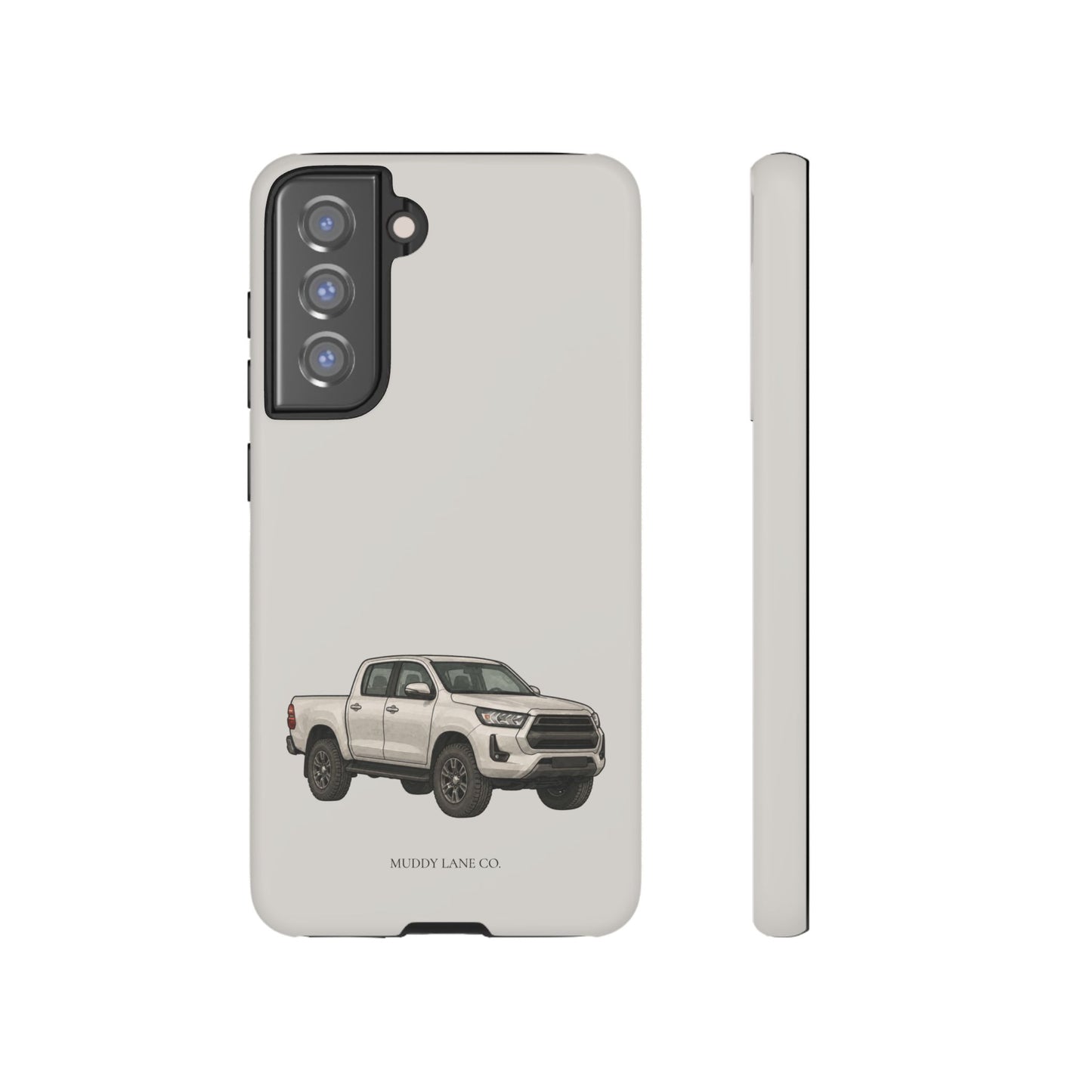 Farm Truck Tough Phone Case in Soft Grey Matte