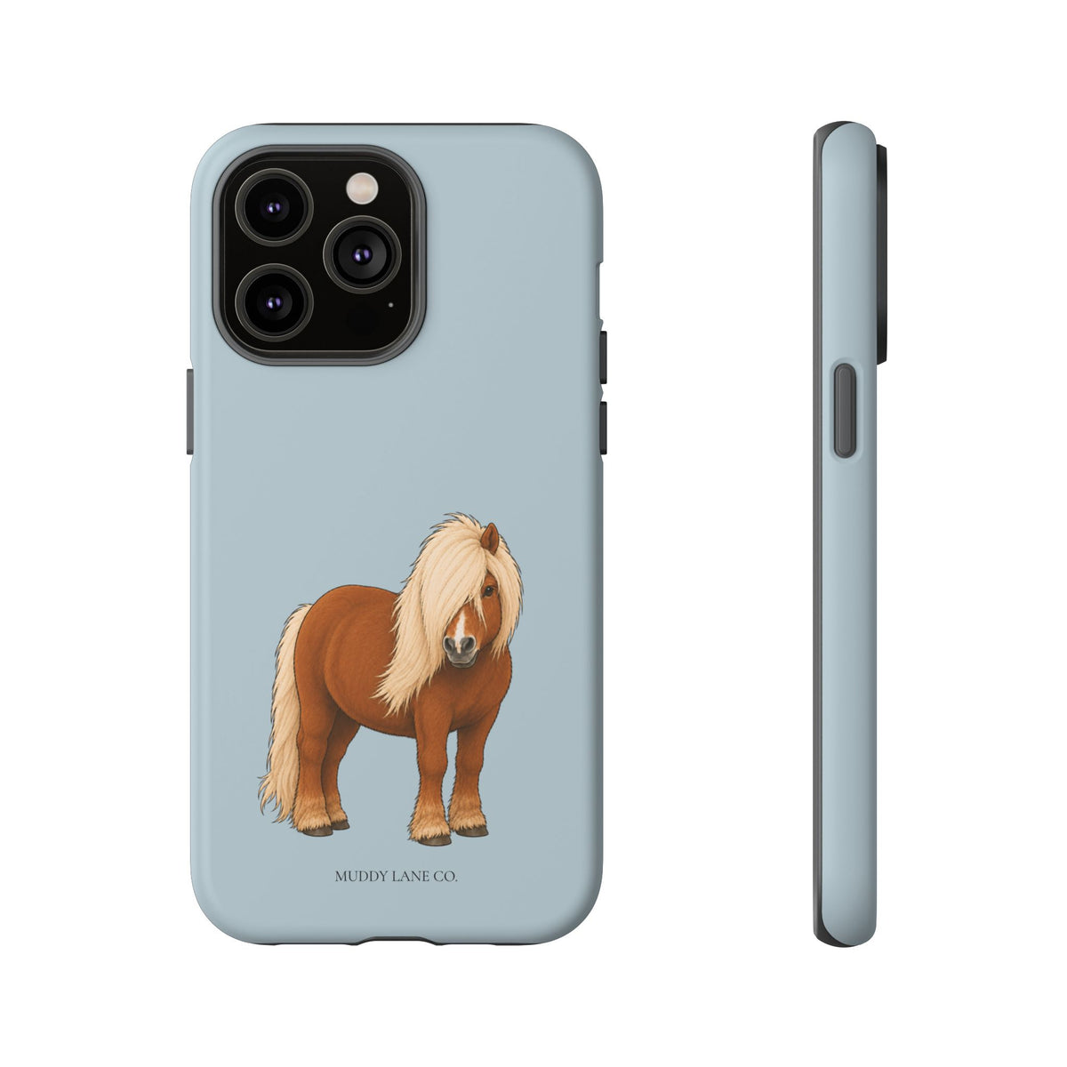 Shetty Tough Phone Case in Dusty Blue Matte