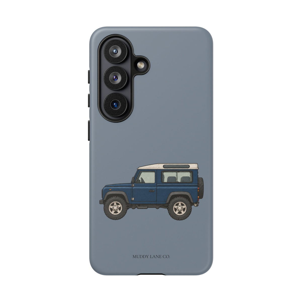 Blue Classic 4x4 Tough Phone Case in Smoke Blue Matte