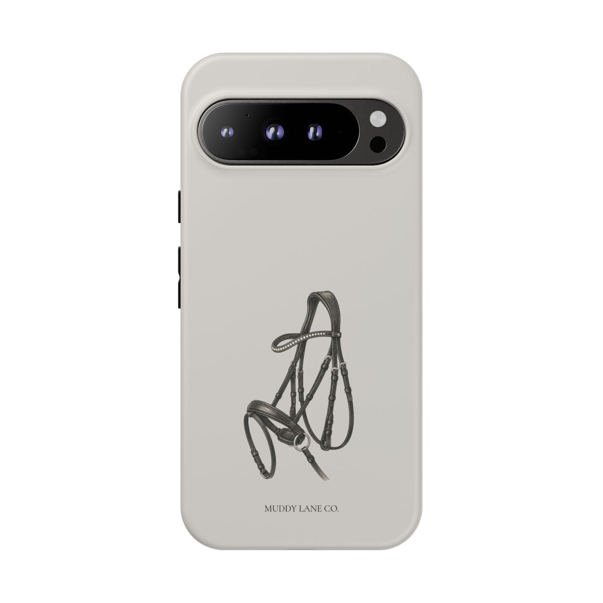 Bridle Tough Phone Case in Soft Grey Matte
