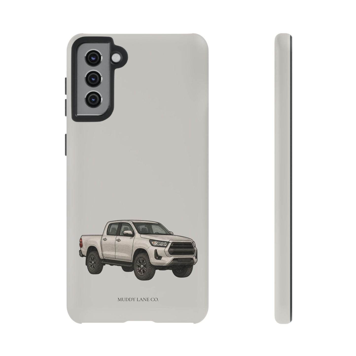 Farm Truck Tough Phone Case in Soft Grey Matte