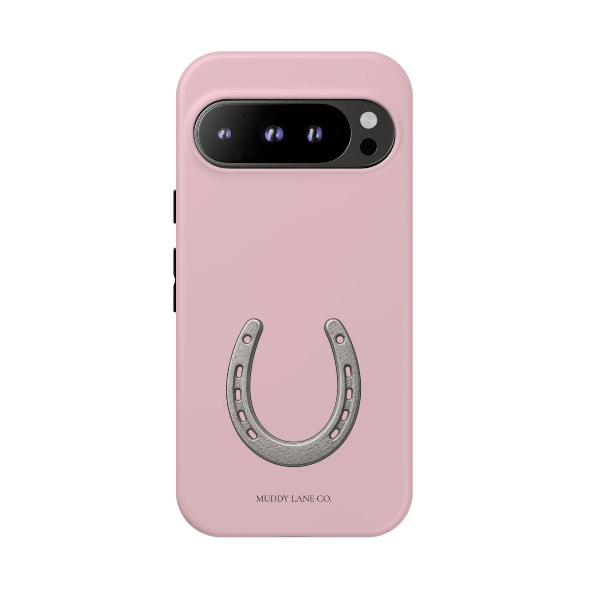Horseshoe Tough Phone Case in Soft Rosette Pink Matte