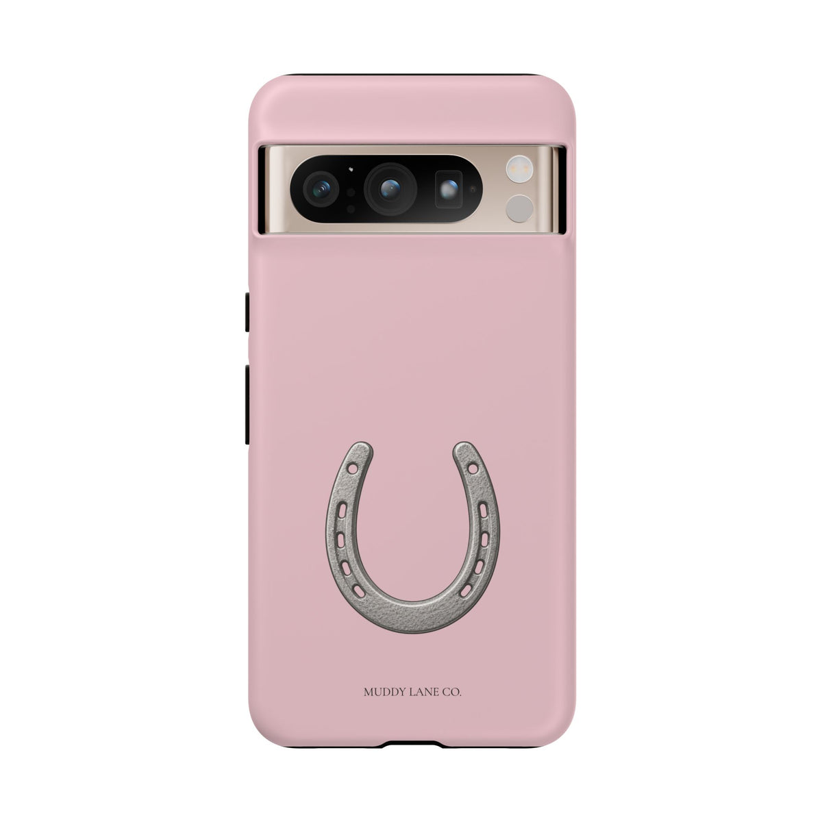 Horseshoe Tough Phone Case in Soft Rosette Pink Matte