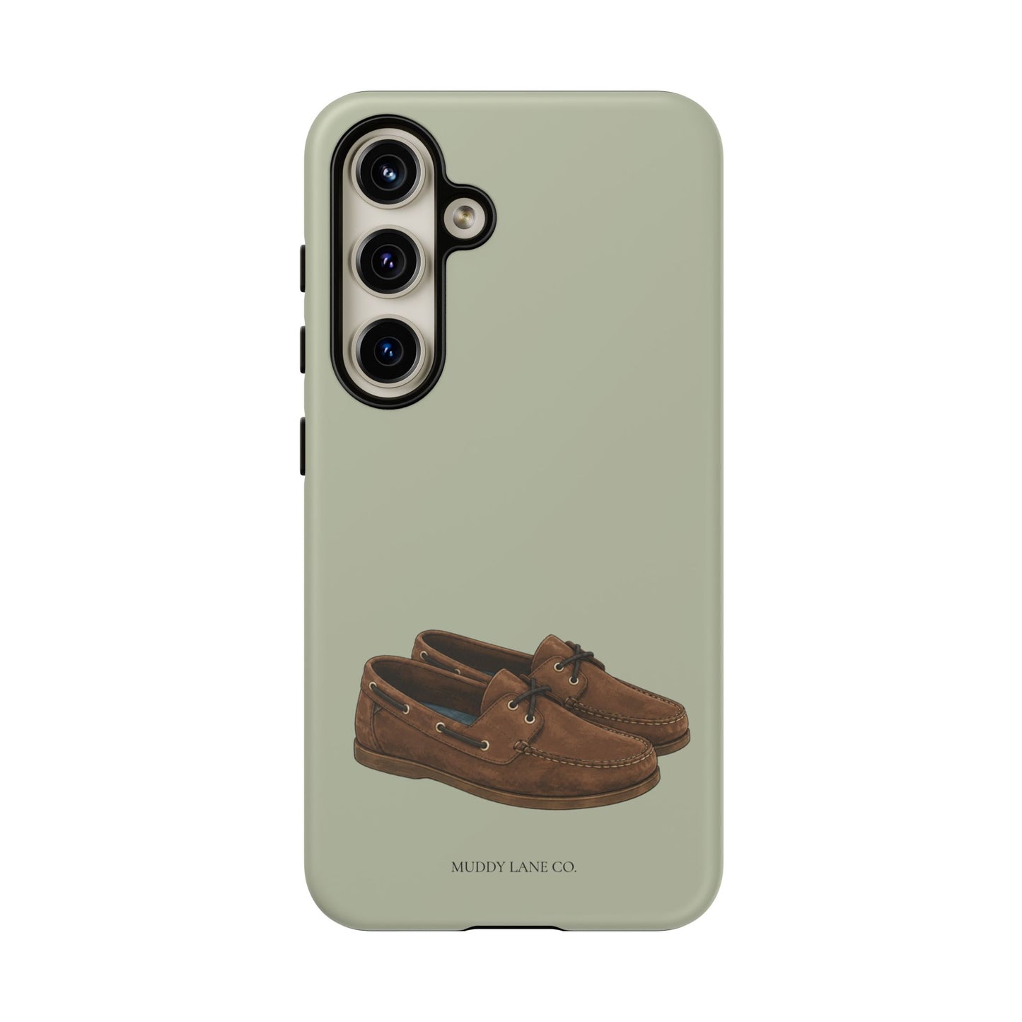 Deck Shoes Tough Phone Case in Light Sage Matte