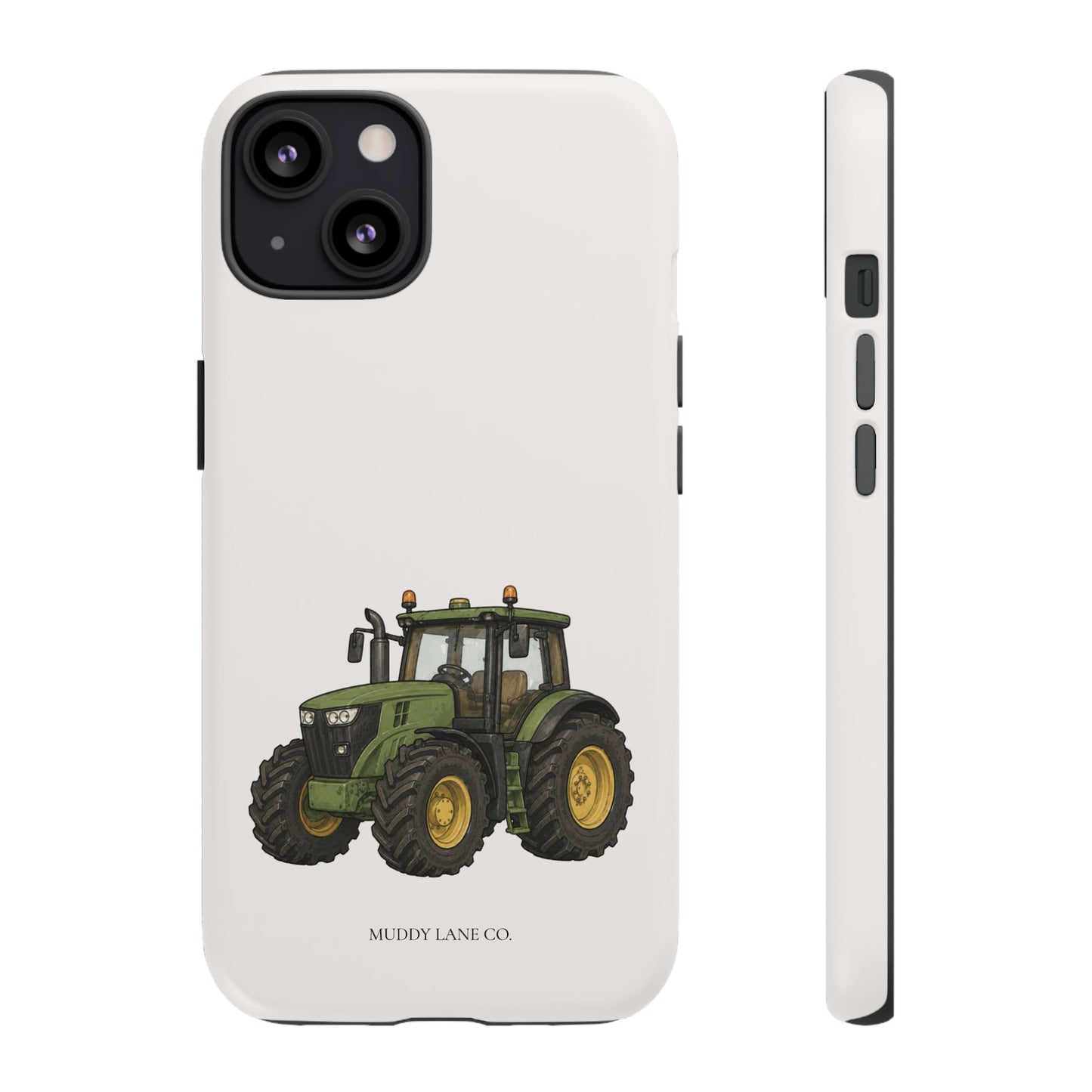 Tractor Tough Phone Case in Warm Cream Matte