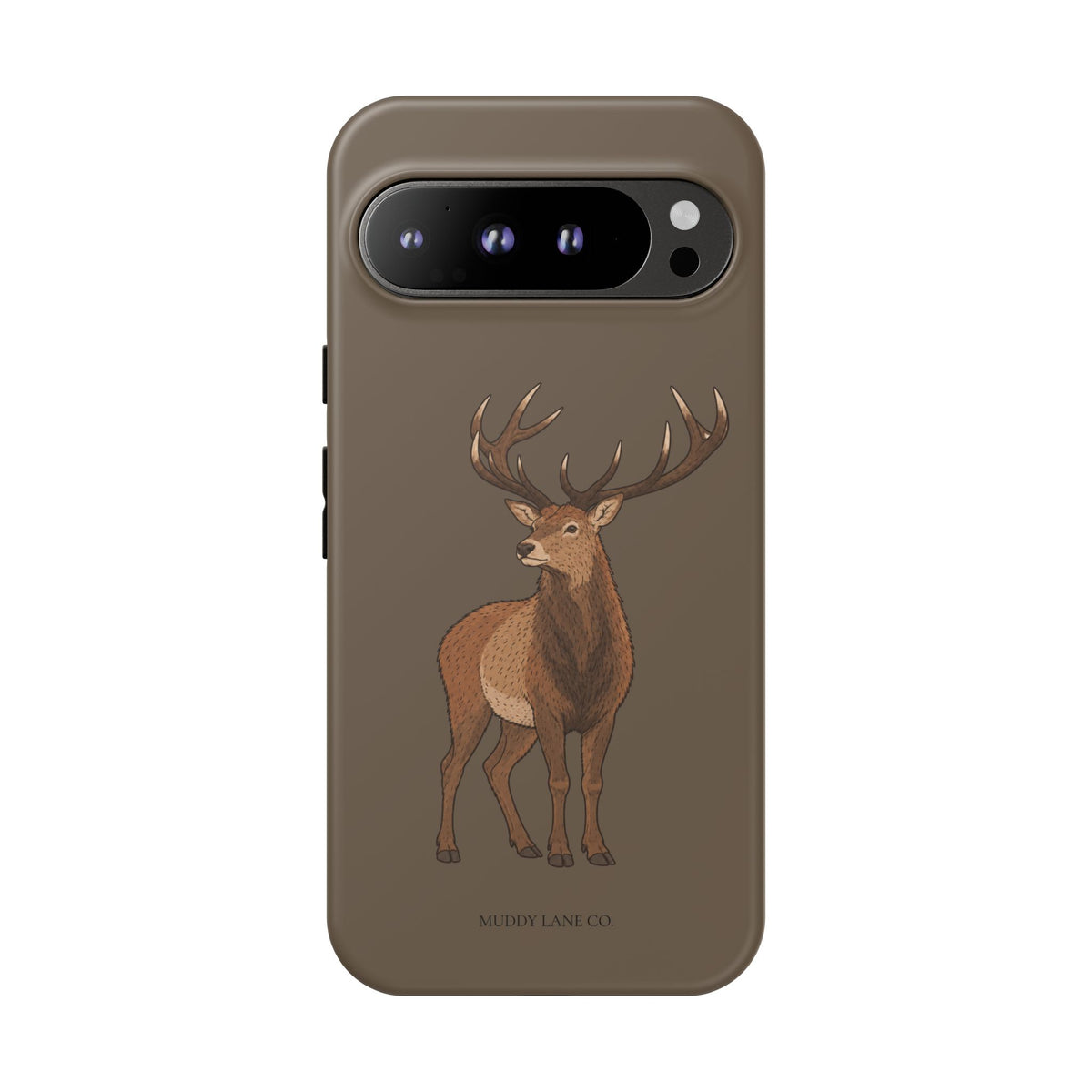 Stag Tough Phone Case in Taupe Brown Matte