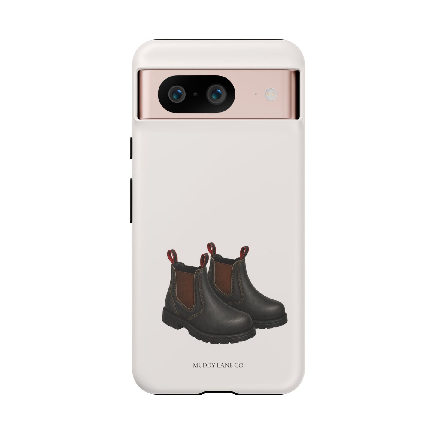Yard Boots Tough Phone Case in Warm Cream Matte