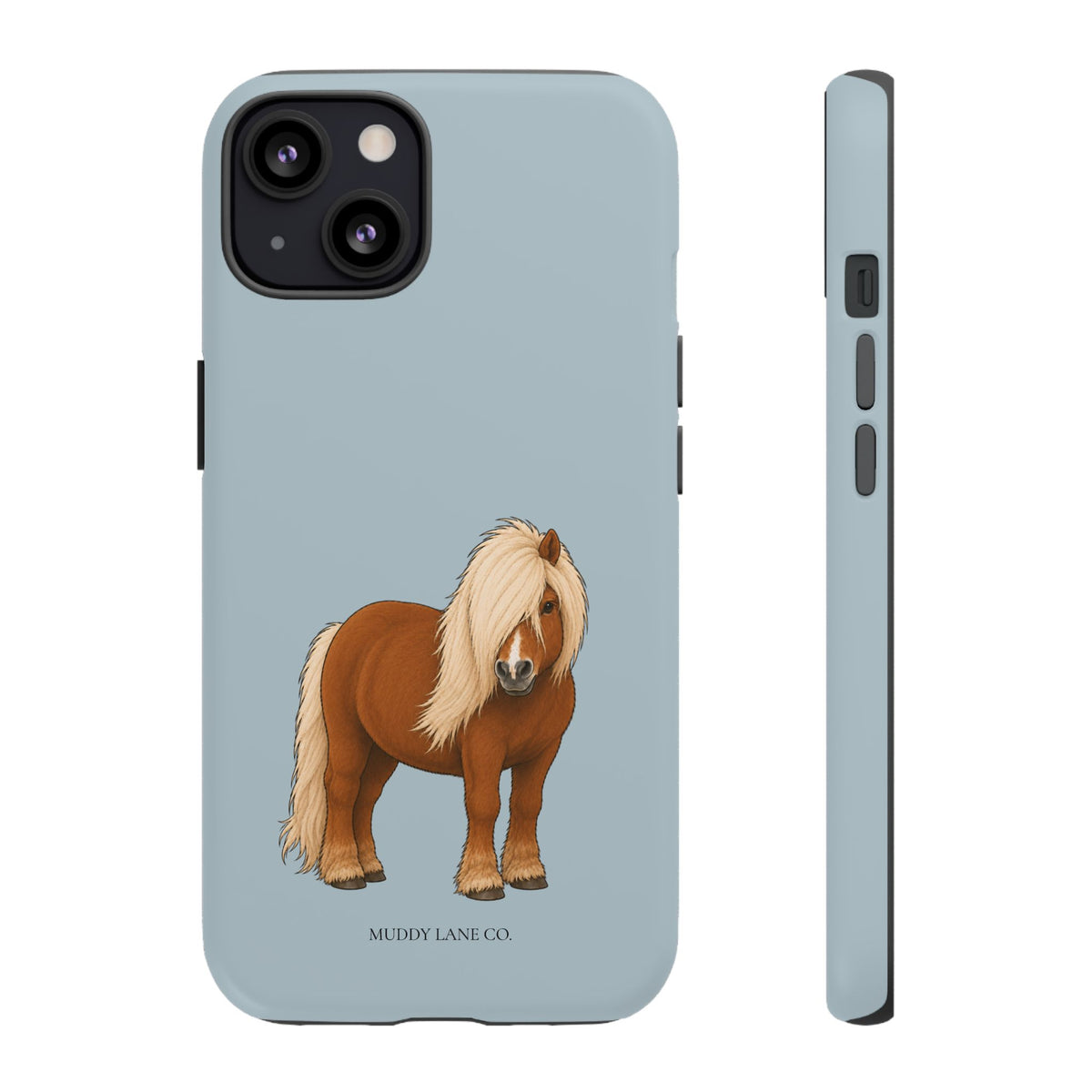 Shetty Tough Phone Case in Dusty Blue Matte