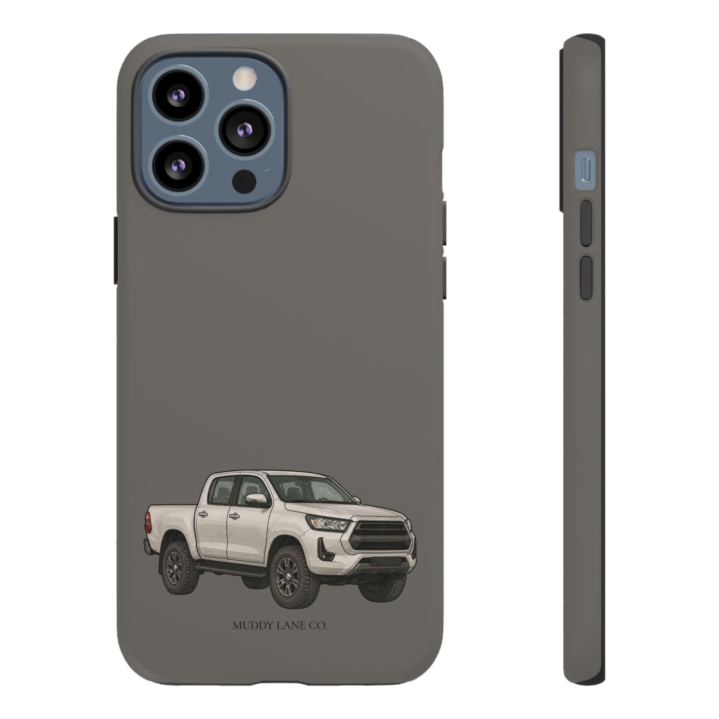 Farm Truck Tough Phone Case in Dark Grey Matte