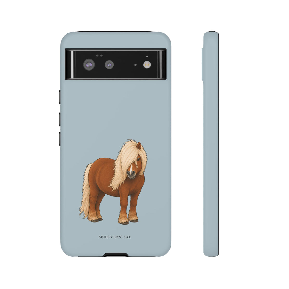 Shetty Tough Phone Case in Dusty Blue Matte