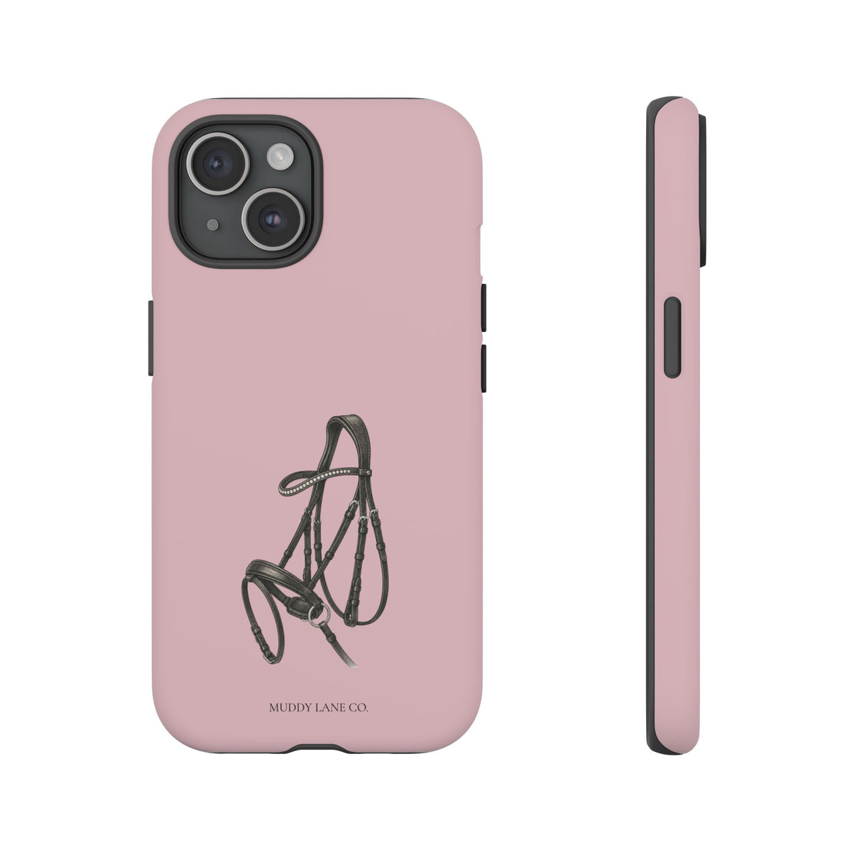 Bridle Tough Phone Case in Soft Rosette Pink Matte