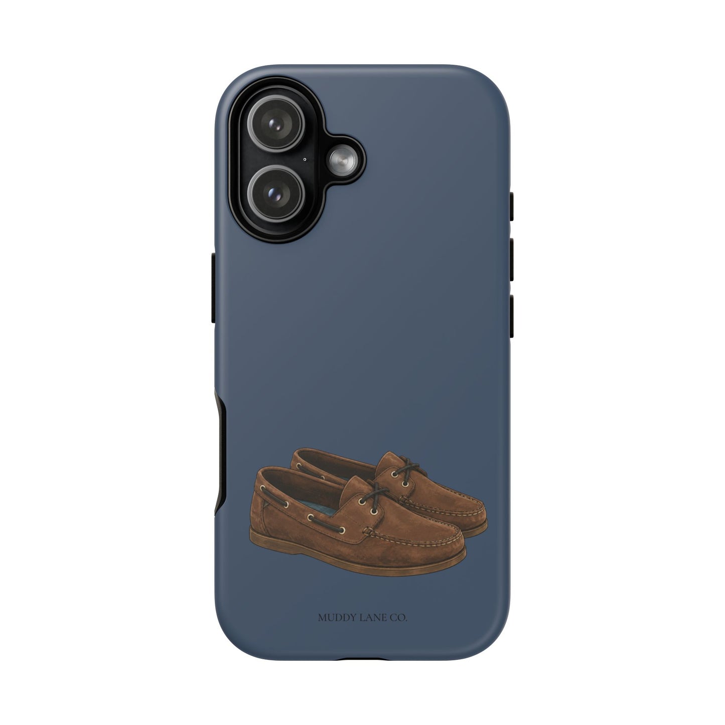 Deck Shoes Tough Phone Case in Deep Navy Matte