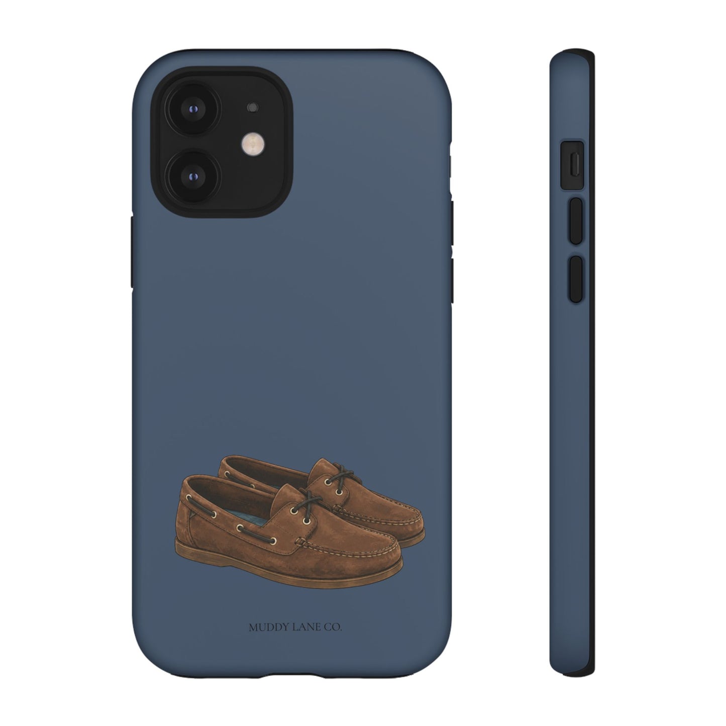Deck Shoes Tough Phone Case in Deep Navy Matte