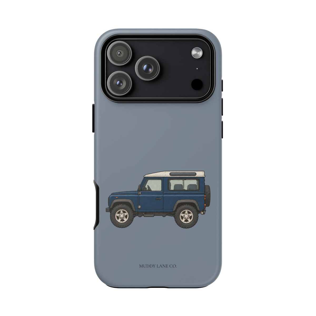 Blue Classic 4x4 Tough Phone Case in Smoke Blue Matte
