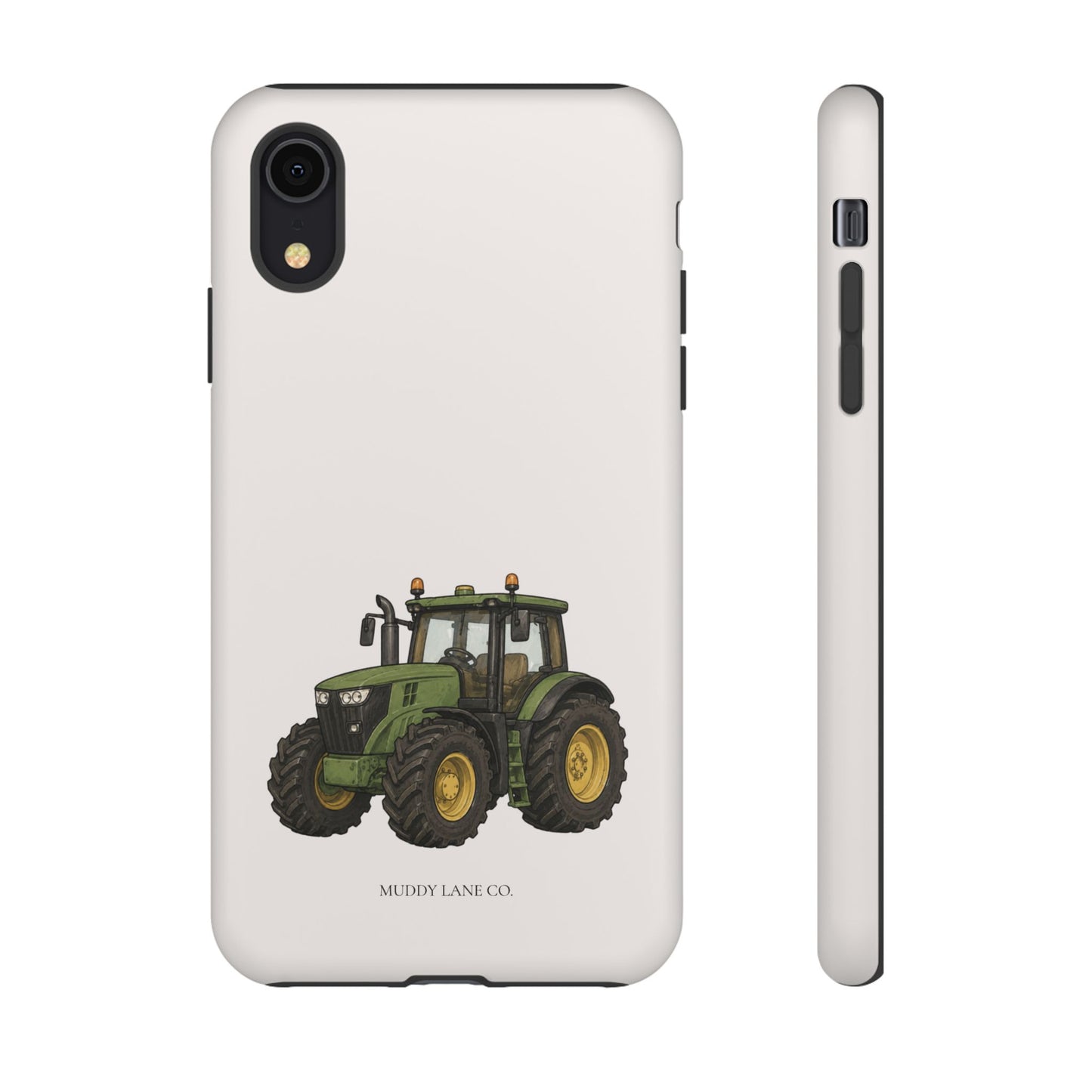 Tractor Tough Phone Case in Warm Cream Matte